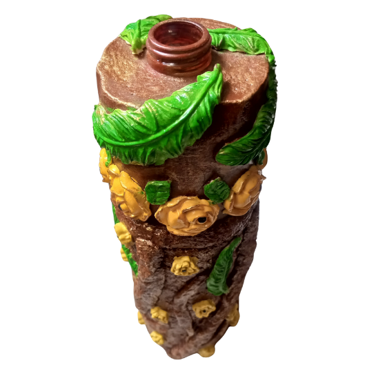 Florero girasol botella